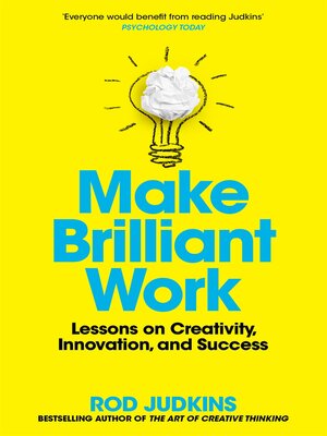 cover image of Make Brilliant Work